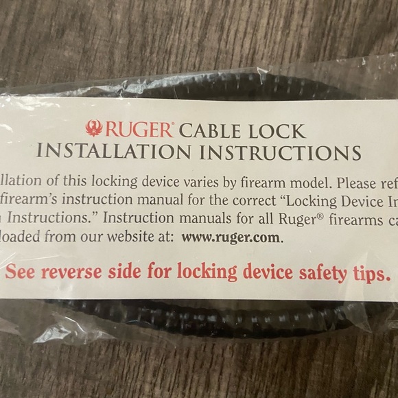 😊Ruger  Cable Lock - Picture 4 of 4
